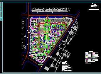 中式現代園林小區設計免費下載